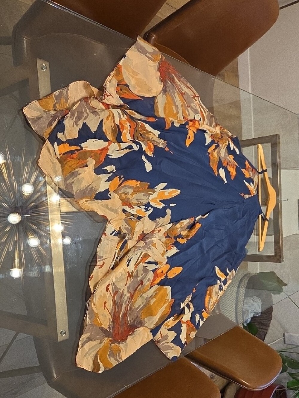 INC International Concepts Royal Blue Dress with Black Label - Picture 5 of 5